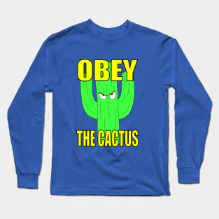 Obey The Cactus Long Sleeve T-Shirt